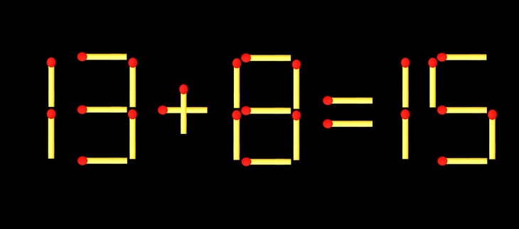 Thử tài IQ: Di chuyển một que diêm để 17+3=3 thành phép tính đúng - Ảnh 3.