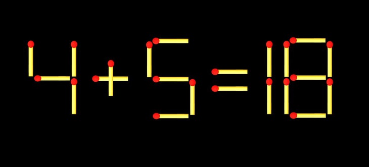 Thử tài IQ: Di chuyển một que diêm để 6+17=6 thành phép tính đúng - Ảnh 3.