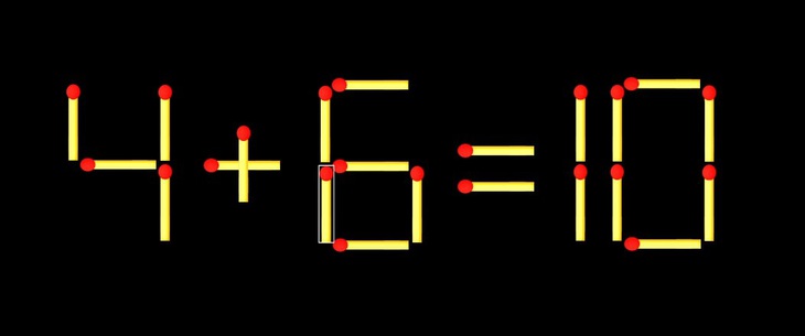 Thử tài IQ: Di chuyển một que diêm để 6+17=6 thành phép tính đúng - Ảnh 1.