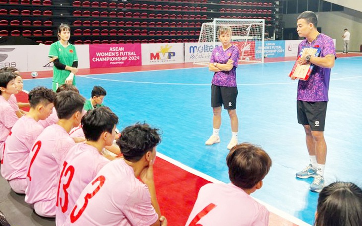 Tuyển futsal nữ Việt Nam hạ Myanmar ở giải châu Á - Ảnh 3.