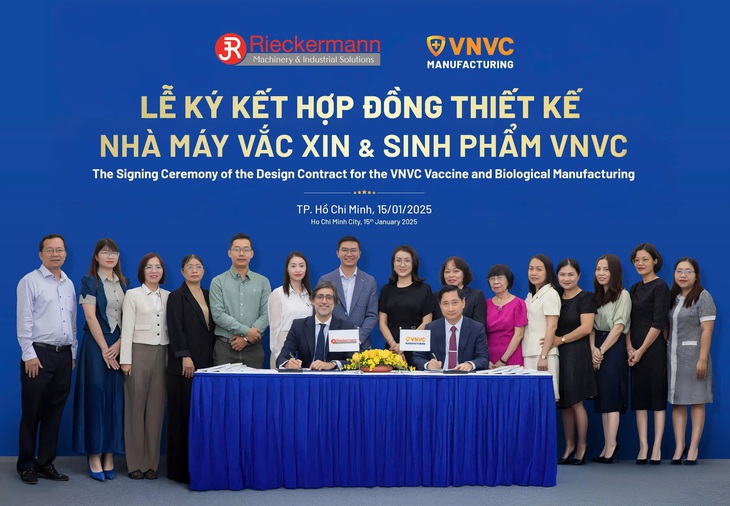 VNVC mời tập đoàn từ Đức thiết kế nhà máy vắc xin 'xanh' quy mô 2.000 tỉ - Ảnh 1.