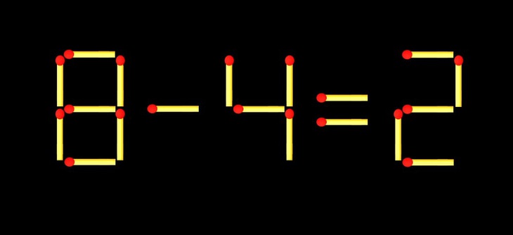 Thử tài IQ: Di chuyển một que diêm để 7+17=8 thành phép tính đúng - Ảnh 2.