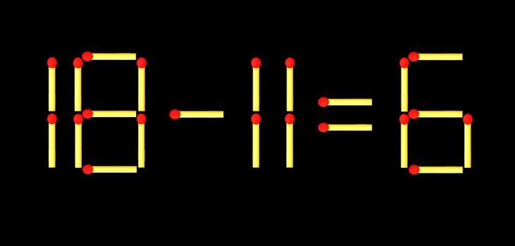 Thử tài IQ: Di chuyển một que diêm để 7+17=8 thành phép tính đúng - Ảnh 3.