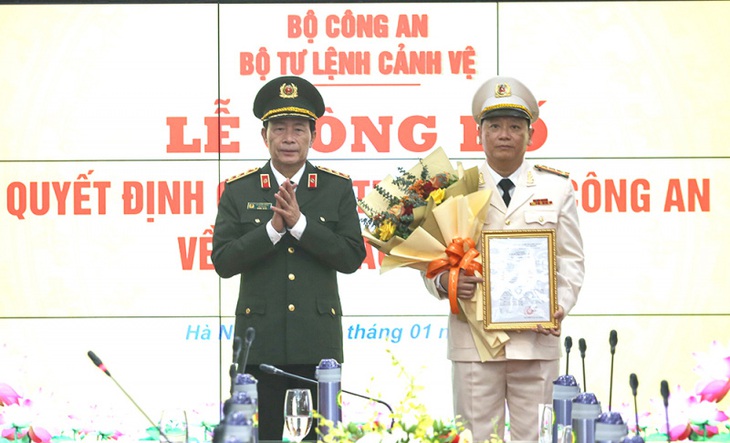 Phó giám đốc Công an Hà Nội Phạm Thanh Hùng làm tư lệnh Bộ Tư lệnh Cảnh vệ - Ảnh 1.