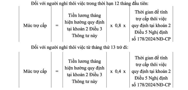 Cách tính tiền được hưởng nghỉ thôi việc với cán bộ, công chức, viên chức khi tinh gọn bộ máy - Ảnh 5.