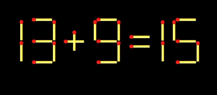 Thử tài IQ: Di chuyển một que diêm để 6+12=7 thành phép tính đúng - Ảnh 2.