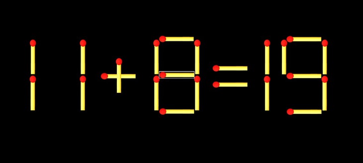 Thử tài IQ: Di chuyển một que diêm để 1+5=37 thành phép tính đúng - Ảnh 1.