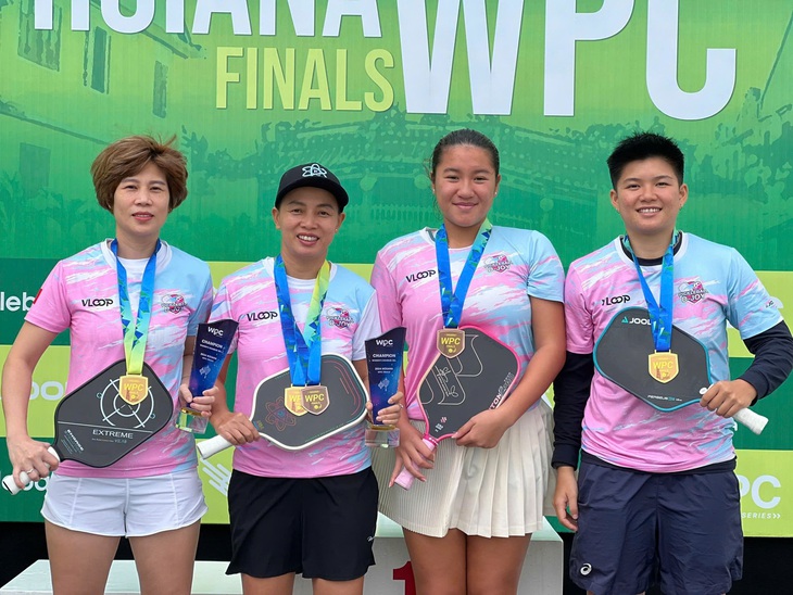 CLB Pickleball D-Joy thắng lớn tại Giải Hoiana WPC Finals - Ảnh 1.