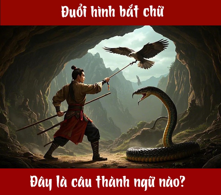 Thành ngữ gì liên quan đến rắn và đại bàng? - Ảnh 1.