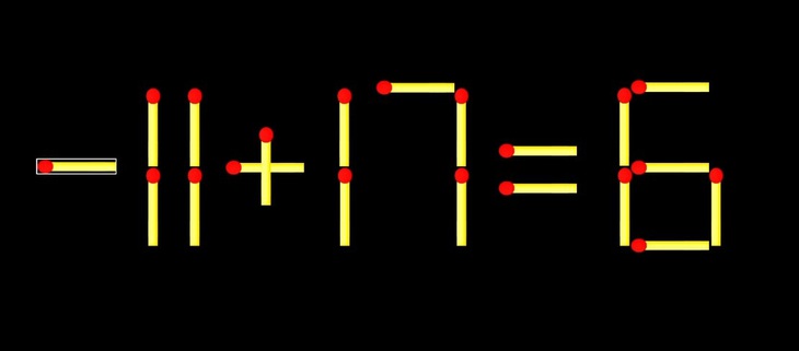 Thử tài IQ: Di chuyển một que diêm để 3-8=5 thành phép tính đúng - Ảnh 1.