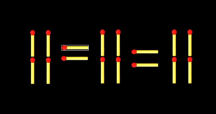 Thử tài IQ: Di chuyển một que diêm để 71-11=11 thành phép tính đúng - Ảnh 1.