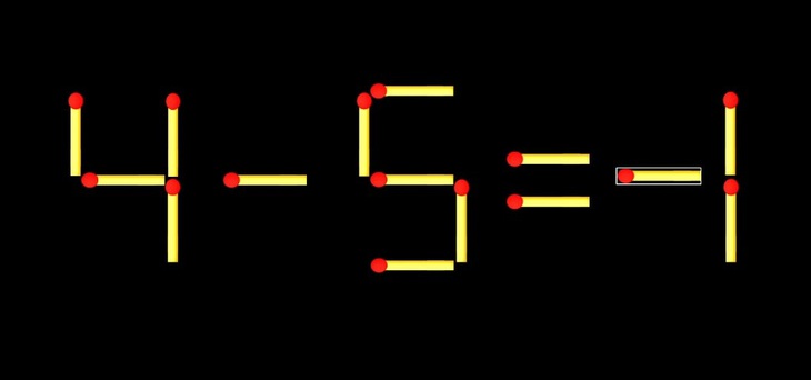 Thử tài IQ: Di chuyển một que diêm để 71-11=11 thành phép tính đúng - Ảnh 1.