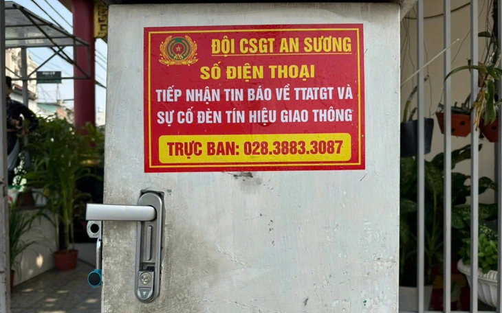 Hàng chục đèn giao thông chập chờn, xanh đỏ bất thường, xe đang chạy phanh dúi dụi - Ảnh 4.