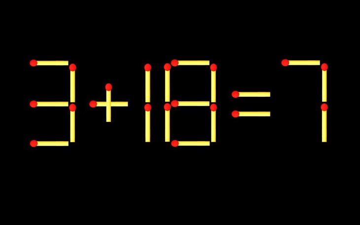 Thử tài IQ: Di chuyển một que diêm để 7-47=3 thành phép tính đúng - Ảnh 7.