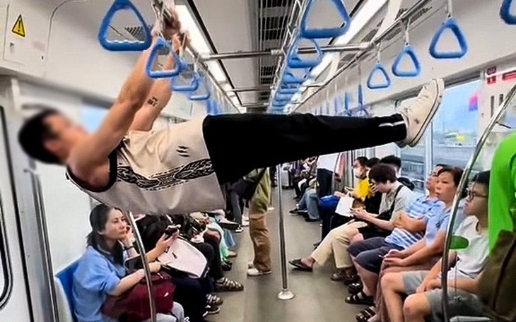 Xác minh clip bảo vệ nhà ga tàu metro số 1 đánh nhau với tài xế xe ôm công nghệ - Ảnh 2.