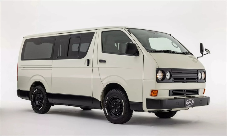 ‘Cá mập’ Toyota HiAce độ như xe Volkswagen: Dáng hoài cổ, phù hợp camping - Ảnh 14.