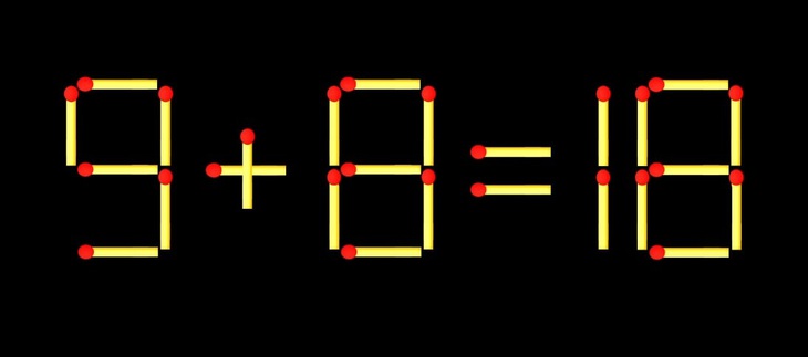 Thử tài IQ: Di chuyển một que diêm để 2-9=47 thành phép tính đúng - Ảnh 3.