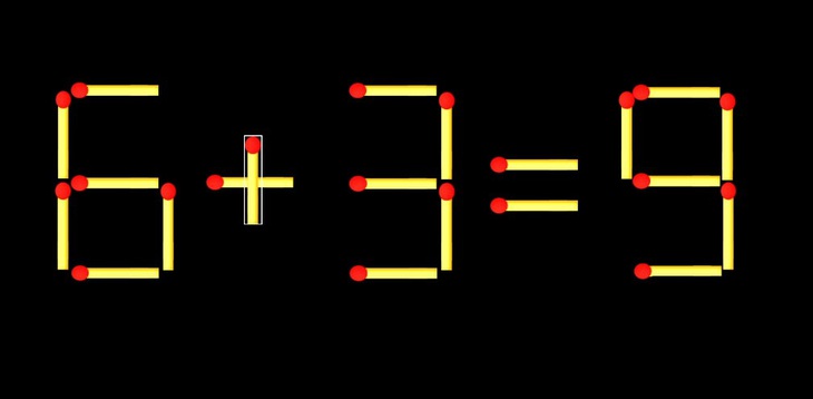 Thử tài IQ: Di chuyển một que diêm để 1+8=19 thành phép tính đúng - Ảnh 1.