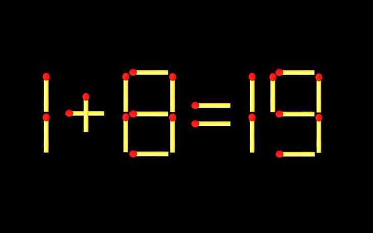 Thử tài IQ: Di chuyển một que diêm để 3+4=67 thành phép tính đúng - Ảnh 8.