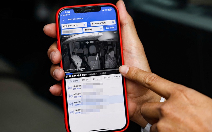 Xử phạt tài xế xe đầu kéo dùng băng keo che mắt camera thiết bị ghi nhận hình ảnh tài xế - Ảnh 2.