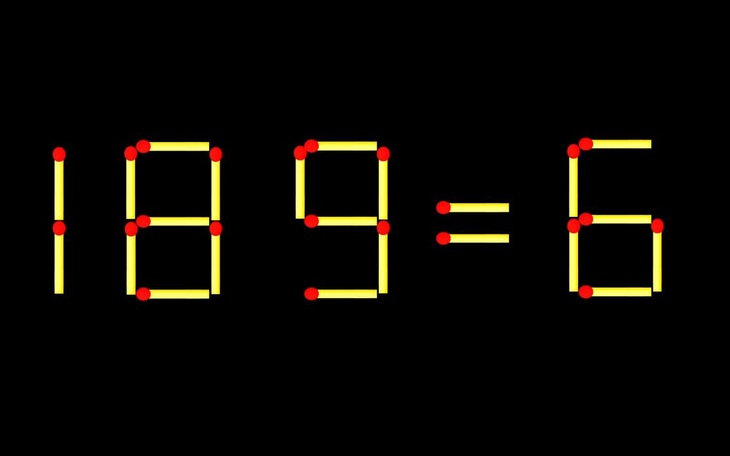 Thử tài IQ: Di chuyển một que diêm để 69+1=3 thành phép tính đúng - Ảnh 8.