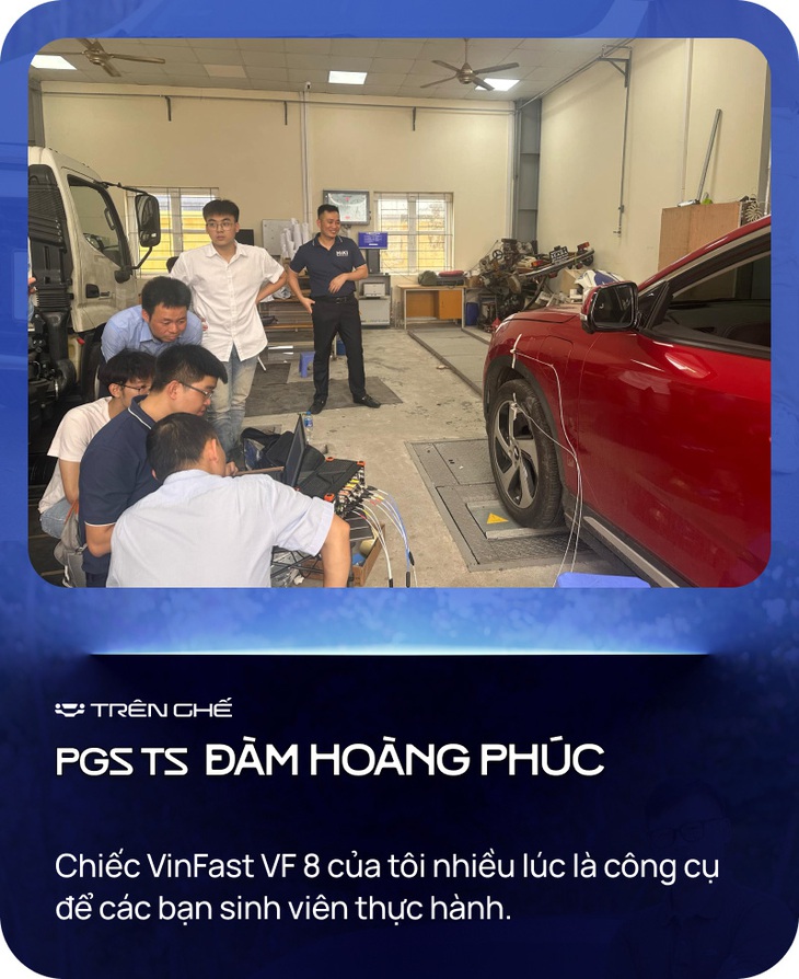 PGS.TS Đàm Hoàng Phúc: 'Xe điện sẽ khiến các con số mã lực, xi-lanh hết thời' - Ảnh 6.