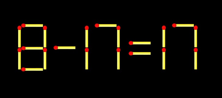 Thử tài IQ: Di chuyển một que diêm để 3-7=21 thành phép tính đúng - Ảnh 3.