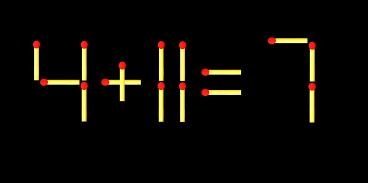 Thử tài IQ: Di chuyển một que diêm để 3-8=5 thành phép tính đúng - Ảnh 1.