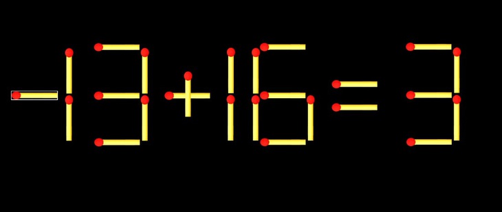 Thử tài IQ: Di chuyển một que diêm để 7+0=11 thành phép tính đúng - Ảnh 1.