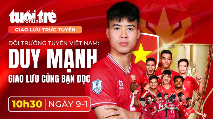 Mời bạn đọc giao lưu với đội trưởng tuyển Việt Nam Duy Mạnh - Ảnh 1.