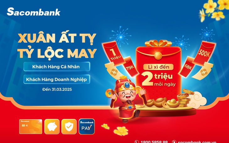 Sacombank ra mắt loa thanh toán  - Ảnh 2.