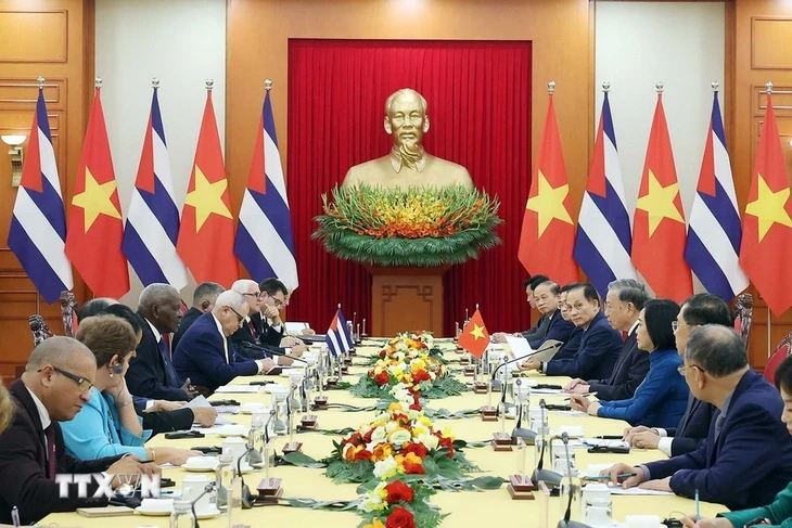 Tổng Bí thư Tô Lâm: Việt Nam sẽ luôn sát cánh cùng Cuba - Ảnh 3.
