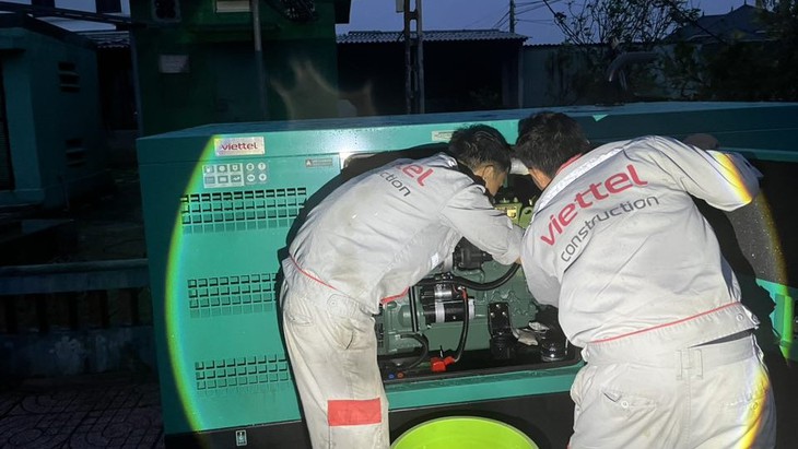 Viettel ứng cứu thành công các xã chịu ảnh hưởng của bão Bualoi - Ảnh 2.
