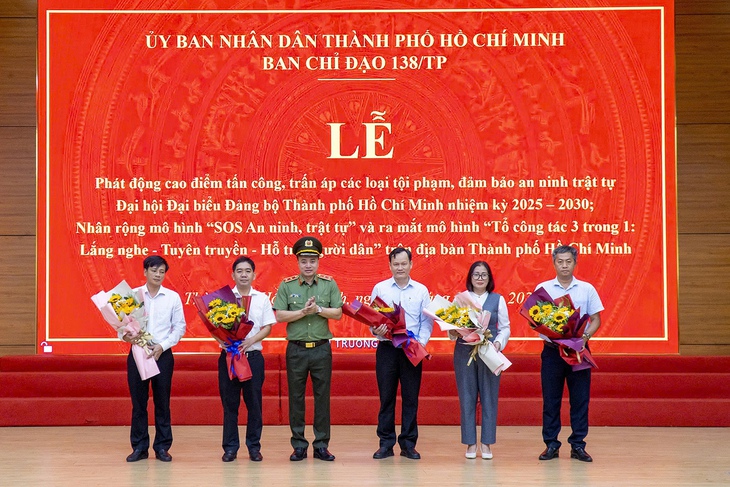 TP.HCM mở đợt cao điểm tấn công, trấn áp tội phạm  - Ảnh 1.