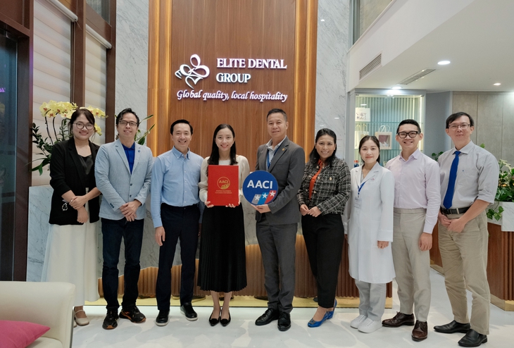 Cơ sở nha khoa Việt Nam đạt chuẩn chất lượng AACI của Hoa Kỳ - Ảnh 1.