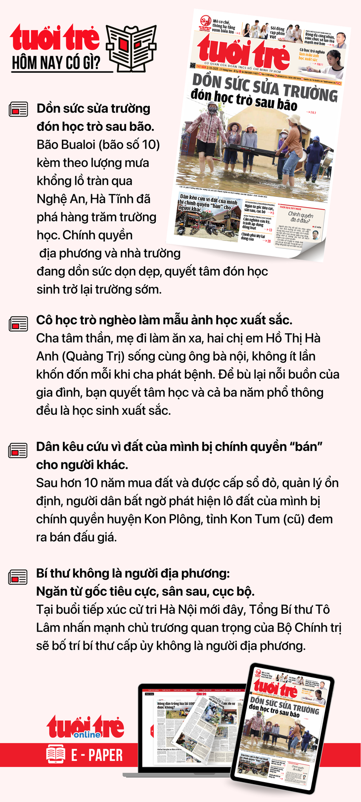 Tin tức sáng 2-10: 36.542 người nghỉ do sắp xếp chưa được trả chế độ; Đề nghị thu hồi lô thuốc cốm - Ảnh 6.