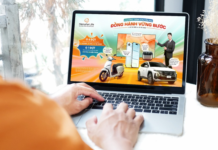 Hanwha Life Việt Nam tung khuyến mãi hơn 1,3 tỉ đồng, tặng ô tô cùng loạt quà quá trị cao - Ảnh 1.