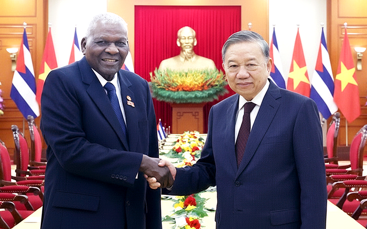Bí thư TP.HCM Trần Lưu Quang hội kiến Chủ tịch Quốc hội Cuba - Ảnh 5.
