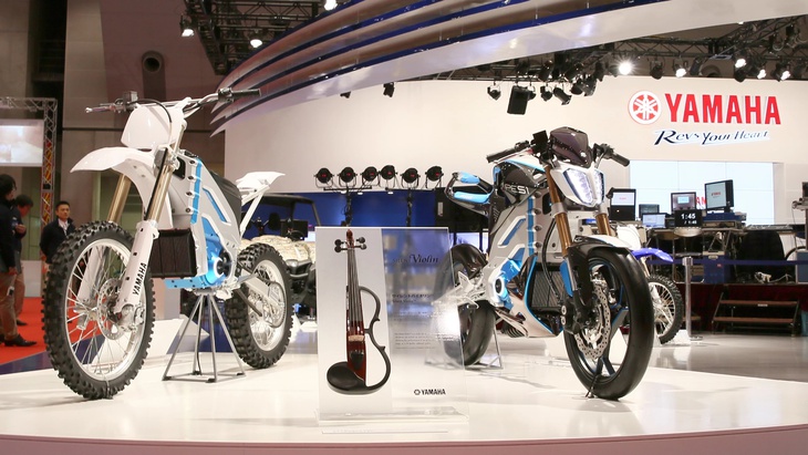 Xe máy điện Yamaha sẽ ồn như xe xăng - Ảnh 1.