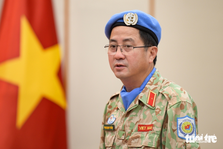 Bộ Quốc phòng trao quyết định của Chủ tịch nước cho sĩ quan làm nhiệm vụ gìn giữ hòa bình - Ảnh 4.