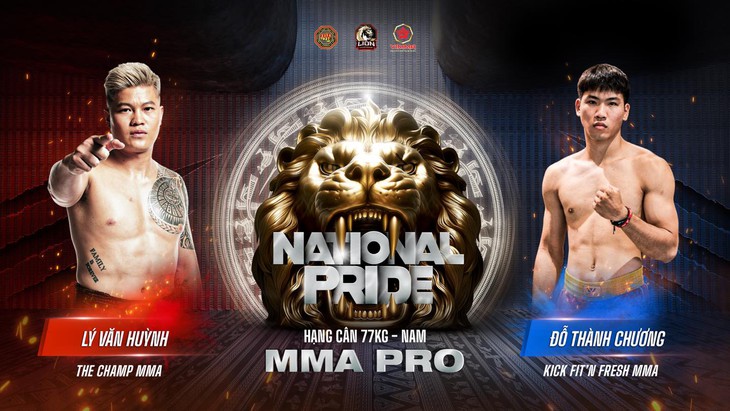 Lý Văn Huỳnh tranh đai với Đỗ Thành Chương ở LION Championship 27 - Ảnh 1.