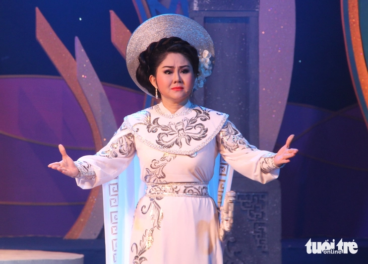 Nghệ sĩ cải lương kỳ cựu Trường Sơn quay lại sân khấu ủng hộ con gái Lê Thanh Thảo - Ảnh 2. Trường Sơn - Ảnh 2.