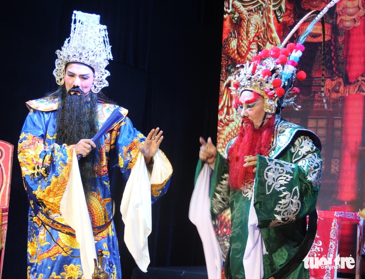 Nghệ sĩ cải lương kỳ cựu Trường Sơn quay lại sân khấu ủng hộ con gái Lê Thanh Thảo - Ảnh 3. Trường Sơn - Ảnh 3.