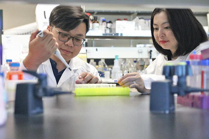 Hai nhà khoa học gốc Việt giải mã bí ẩn hợp chất chống ung thư trong tự nhiên - Ảnh 1. Hai nhà khoa học gốc Việt giải mã bí ẩn hợp chất chống ung thư trong tự nhiên - Ảnh 1.