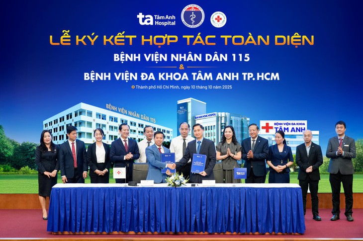 Bệnh viện Tâm Anh và Nhân dân 115 hợp tác tiên phong mô hình y tế công - tư - Ảnh 1.