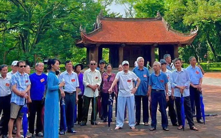 Xác minh vụ hướng dẫn viên ở Lam Kinh nhắc tới nhà Tây Sơn - Ảnh 2.