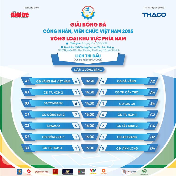 Công đoàn Đồng Nai 1 cùng Sawaco vào tứ kết khu vực phía Nam - Ảnh 4.
