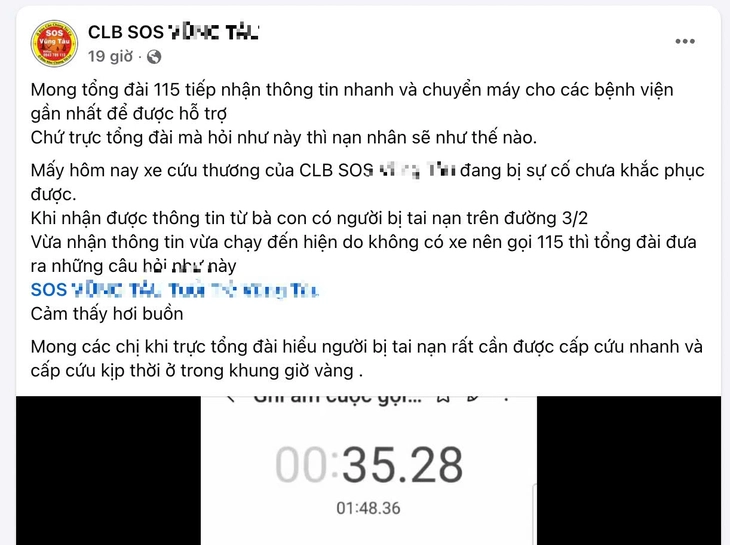 cấp cứu - Ảnh 1.