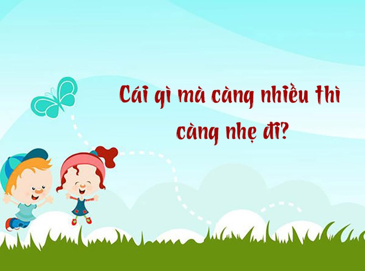 câu đố - Ảnh 1.