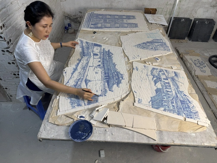 Hà Nội khánh thành công trình tôn vinh tình kết nghĩa Hà Nội - Huế - TP.HCM - Ảnh 6.